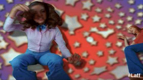 70s jeans GIF by Laff