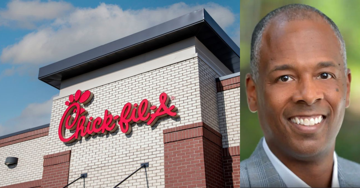 A Chick-Fil-A restaurant; Erick McReynolds