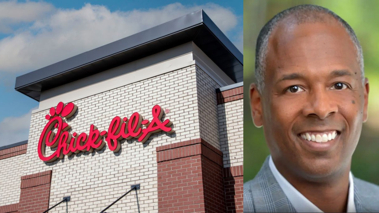 A Chick-Fil-A restaurant; Erick McReynolds