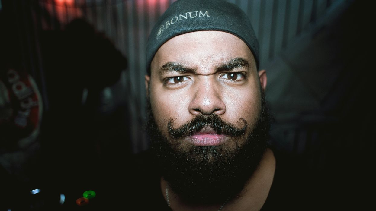 A judgmental-looking man