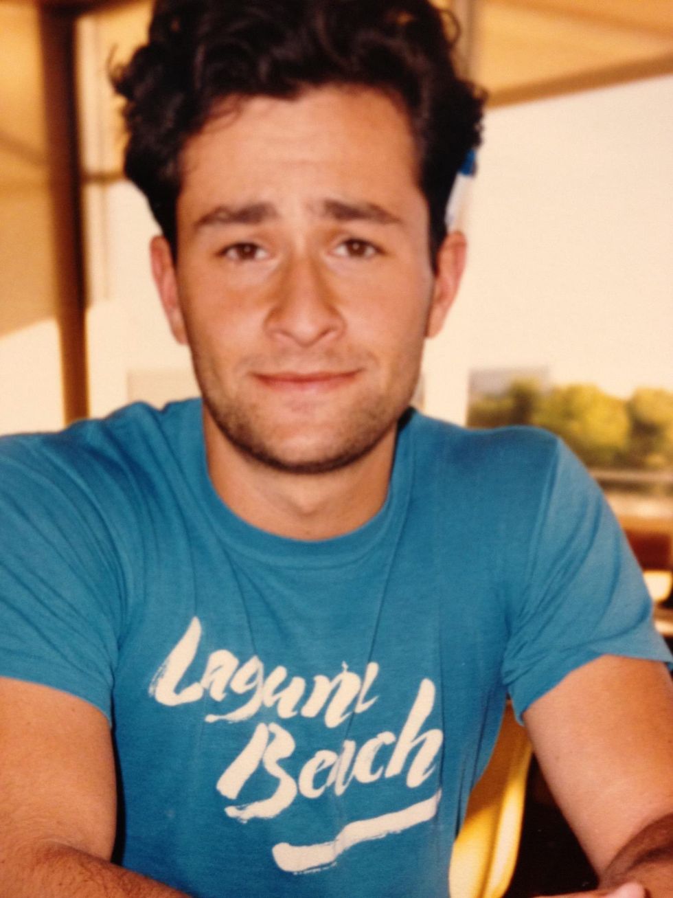 A photograph of a young Douglas Emhoff