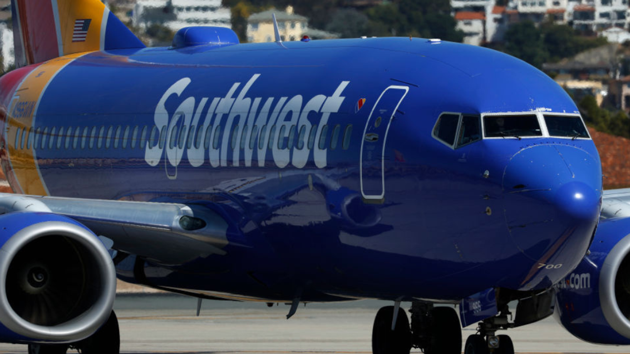 A Southwest Airlines plane