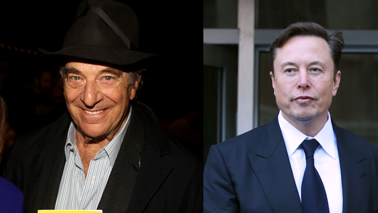 A split image with Paul Pelosi on the left and Elon Musk on the right