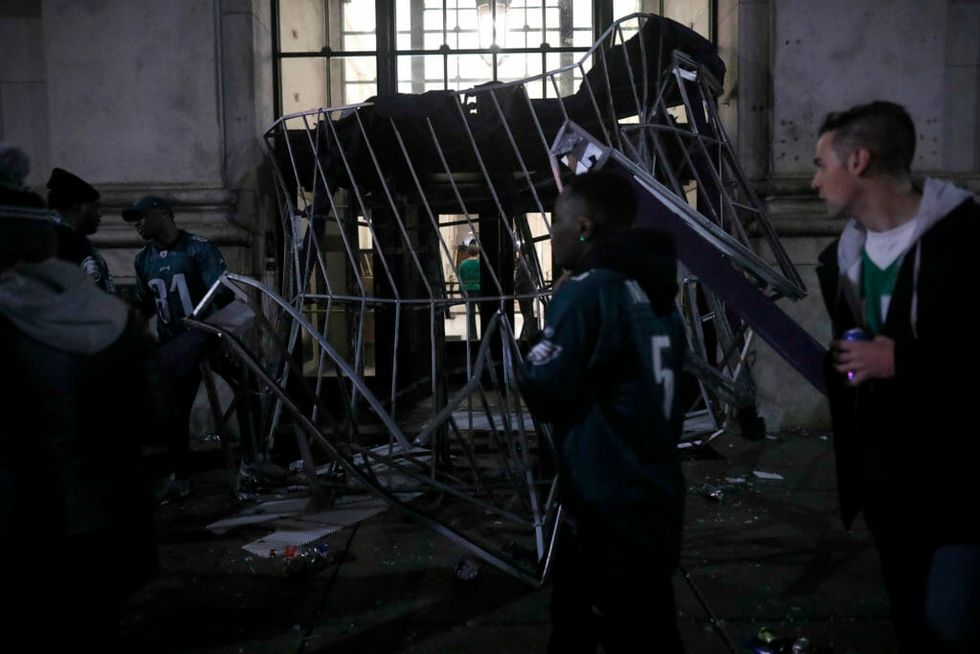 PHOTOS: Eagles Fans Riot After Super Bowl 2018 Victory
