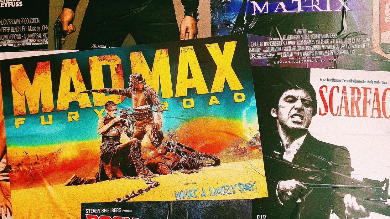 Action movie posters