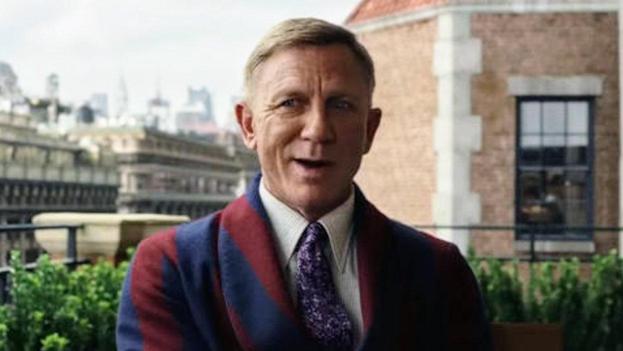 actor Daniel Craig as character Benoit Blanc from the "Knives Out" films