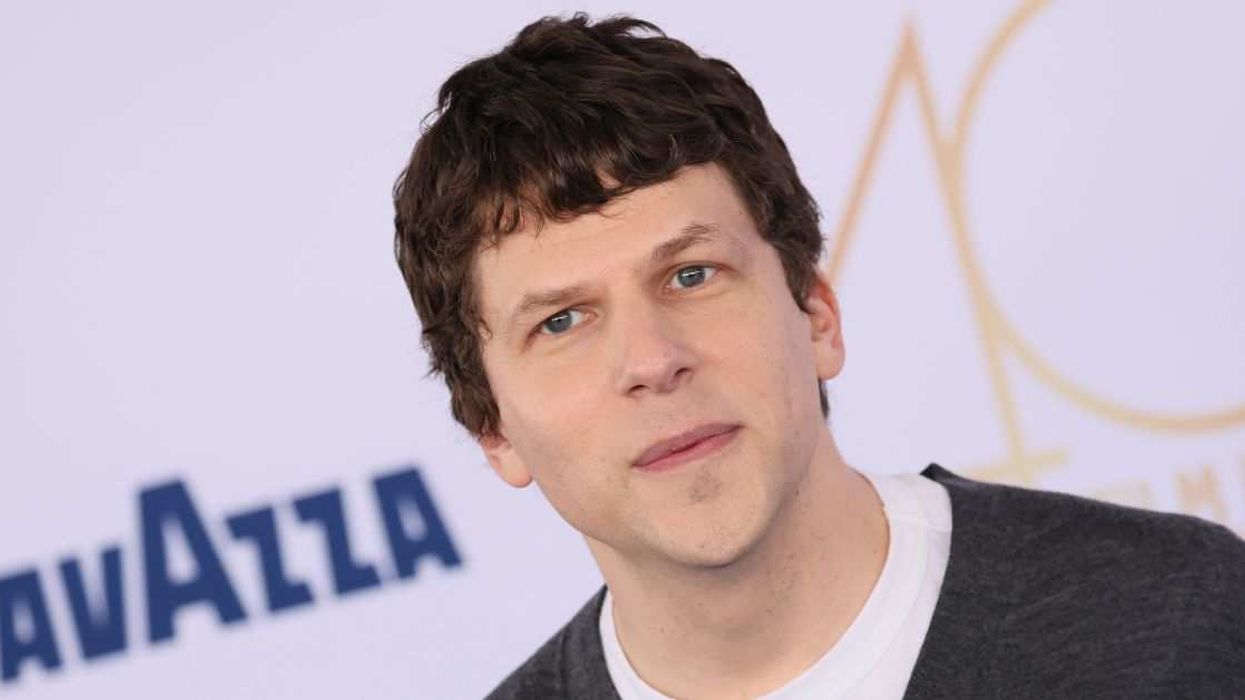 Actor Jesse Eisenberg pictured at a film event — the Now You See Me star recently revealed he’s donating a kidney to a stranger, calling it his most meaningful act yet.