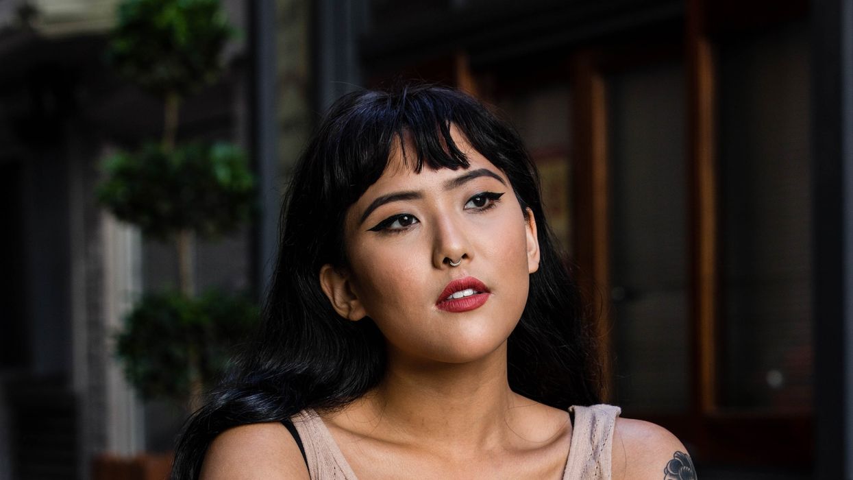 Actress posed for scene