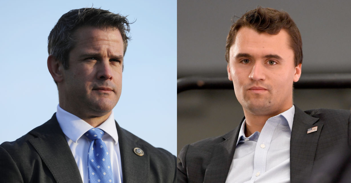 Adam Kinzinger; Charlie Kirk