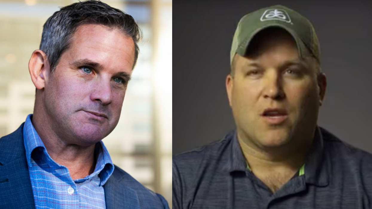 Adam Kinzinger; YouTube screenshot of Joel Koskan