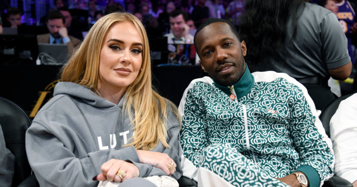 Adele and Rich Paul