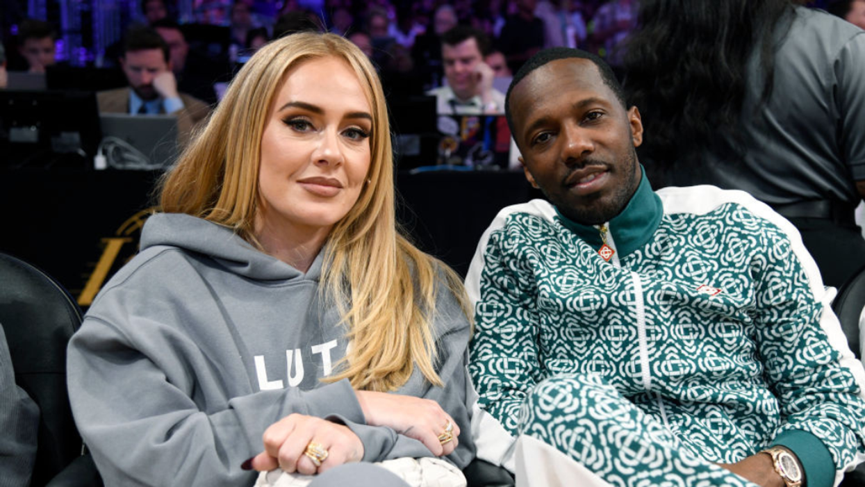 Adele and Rich Paul