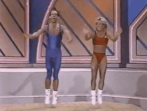 aerobics GIF