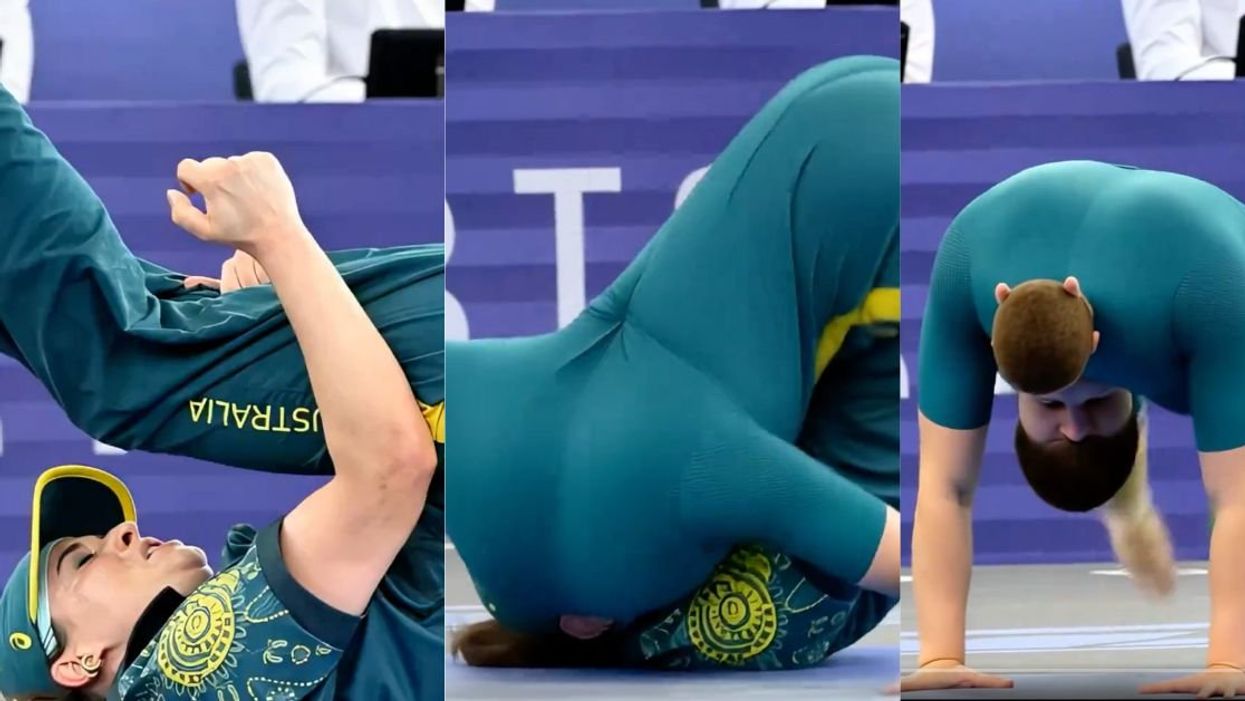 AI-generated images of break dancer Rachael Gunn aka Raygun