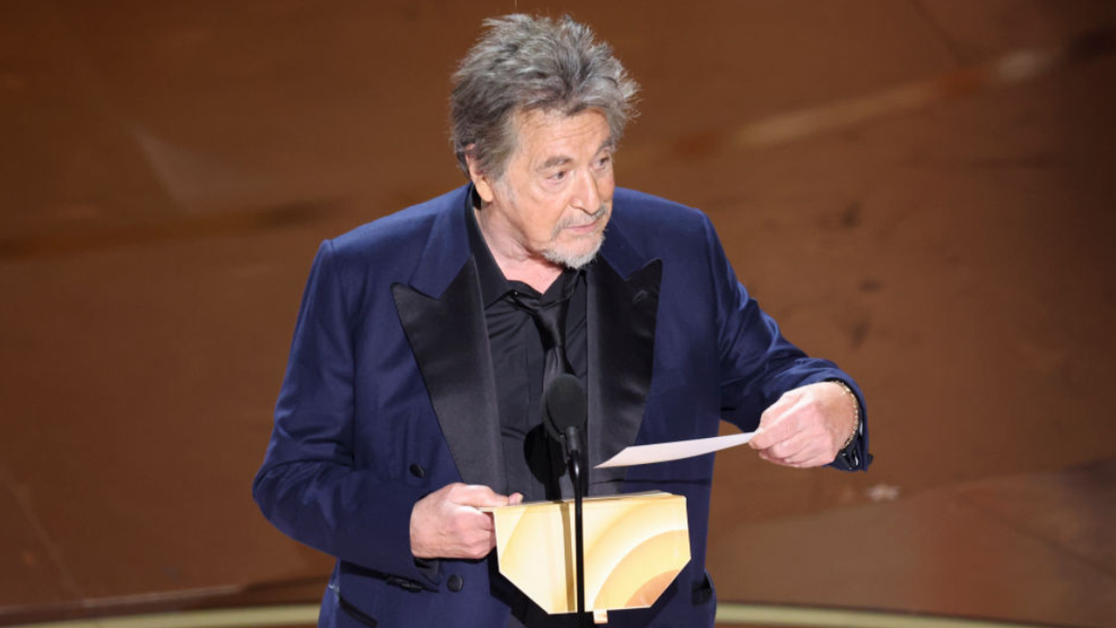 Al Pacino announcing Best Picture