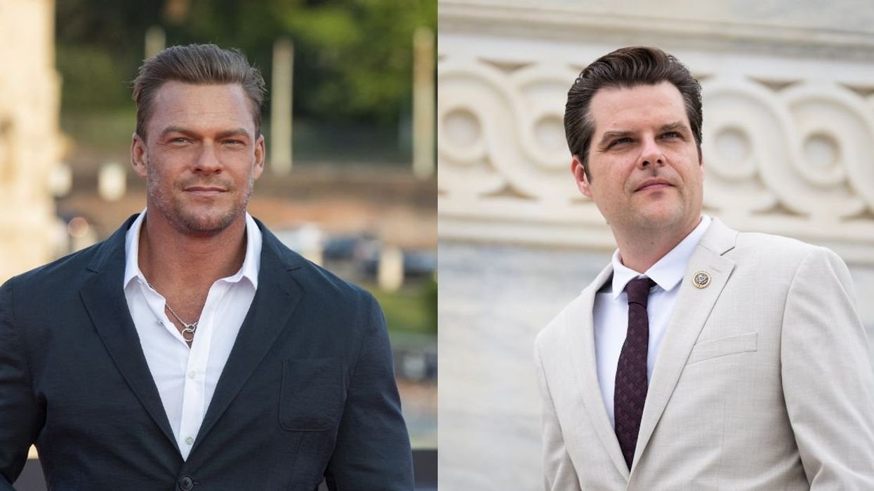 Alan Ritchson; Matt Gaetz