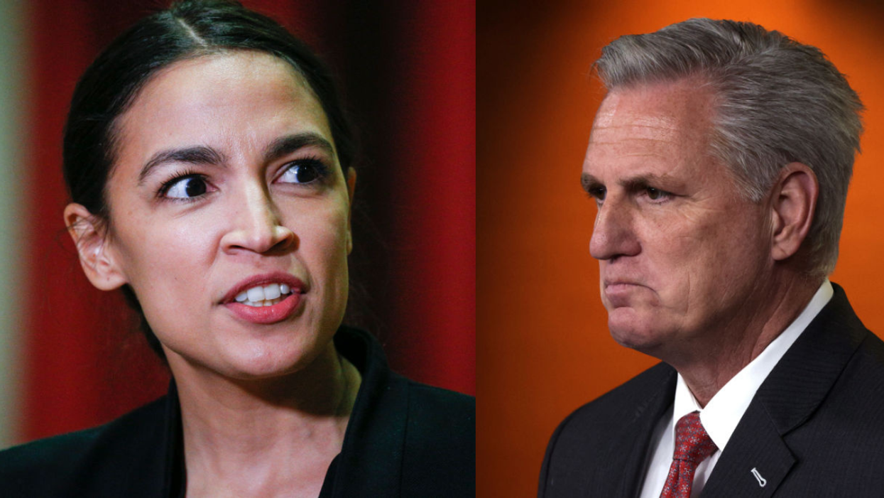 Alexandria Ocasio-Cortez; Kevin McCarthy