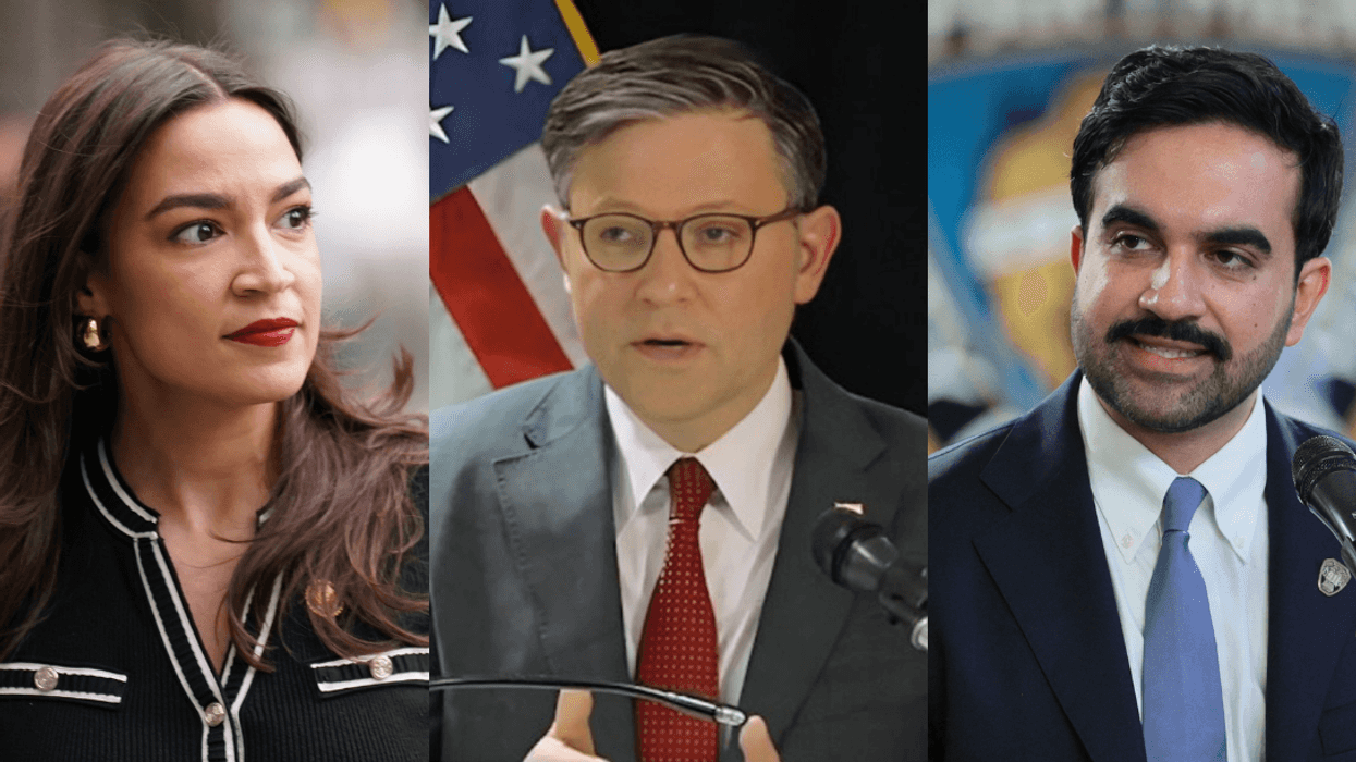 Alexandria Ocasio-Cortez; Mike Johnson; Zohran Mamdani