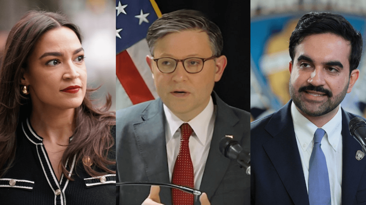 Alexandria Ocasio-Cortez; Mike Johnson; Zohran Mamdani