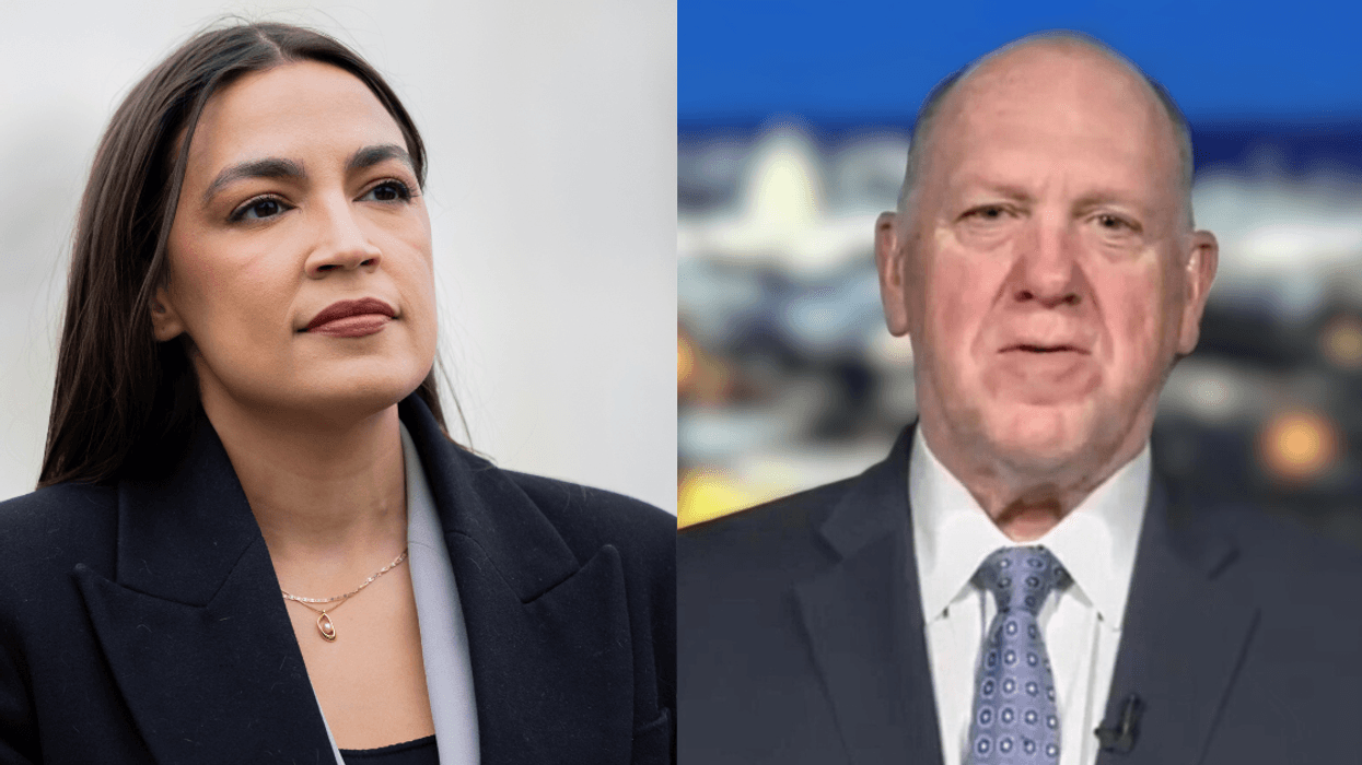 Alexandria Ocasio-Cortez; Tom Homan