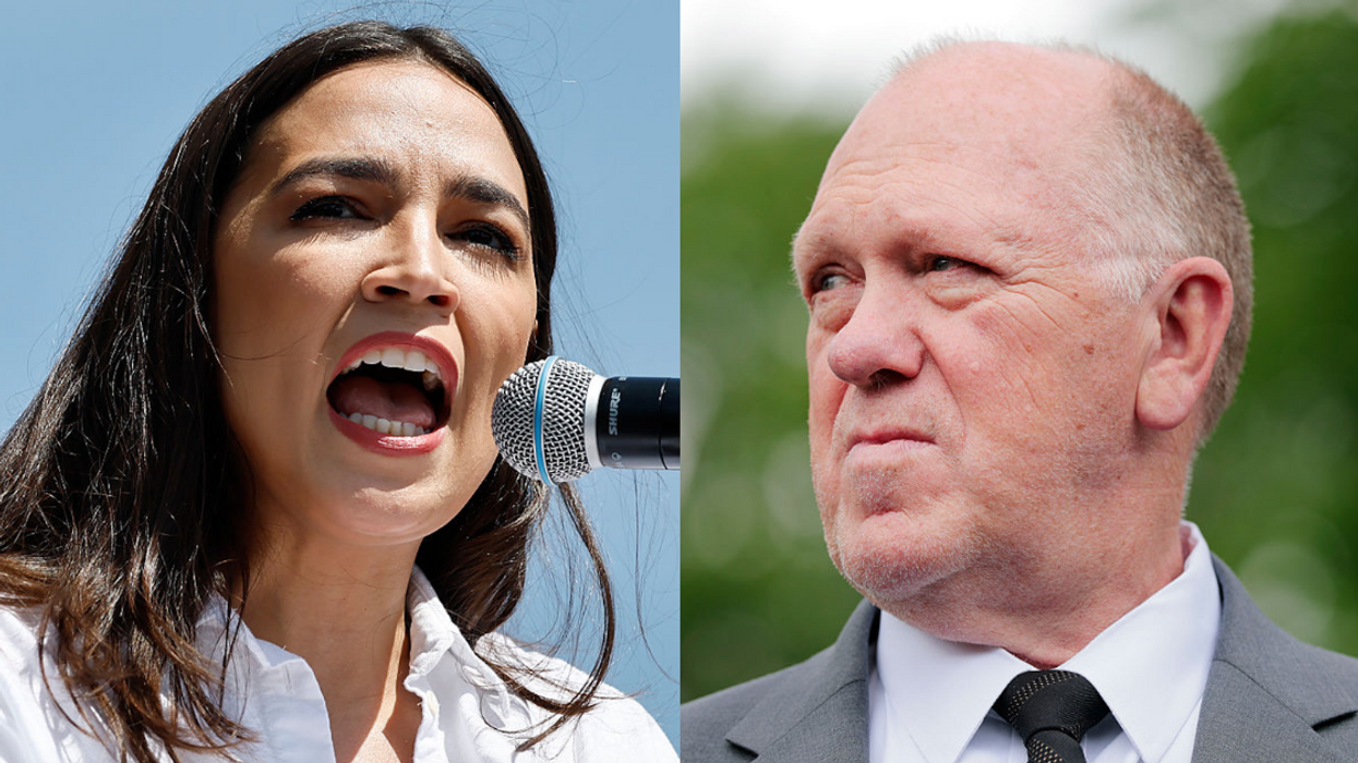 Alexandria Ocasio-Cortez; Tom Homan