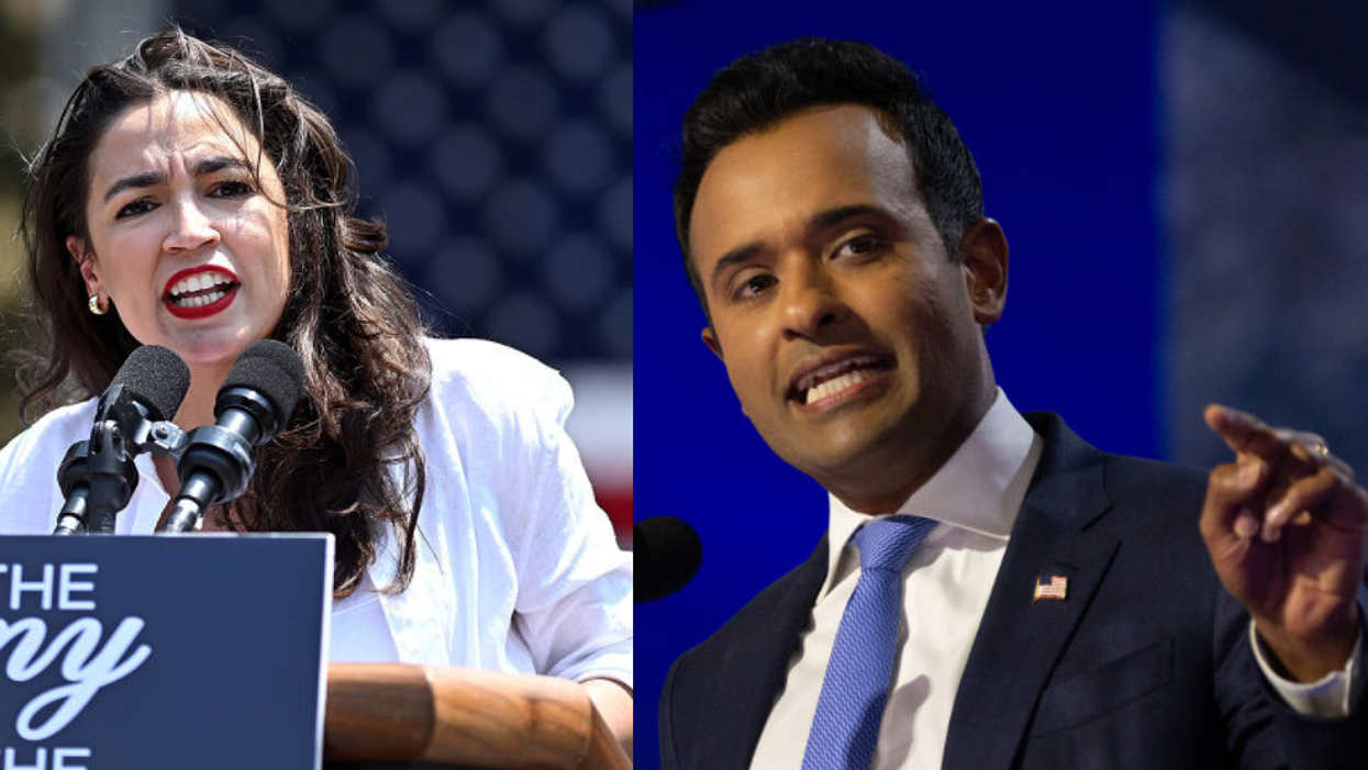 Alexandria Ocasio-Cortez; Vivek Ramaswamy