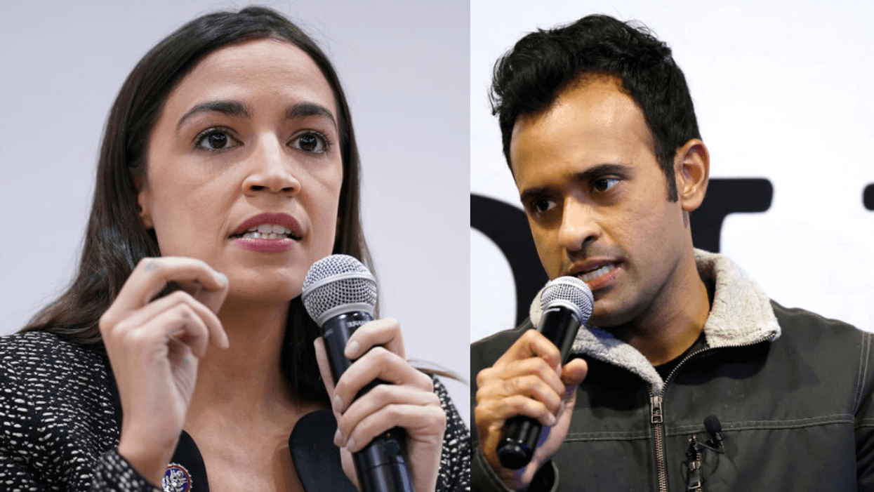 Alexandria Ocasio-Cortez; Vivek Ramaswamy