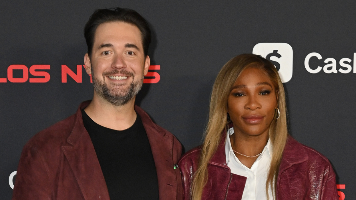 Alexis Ohanian and Serena Williams