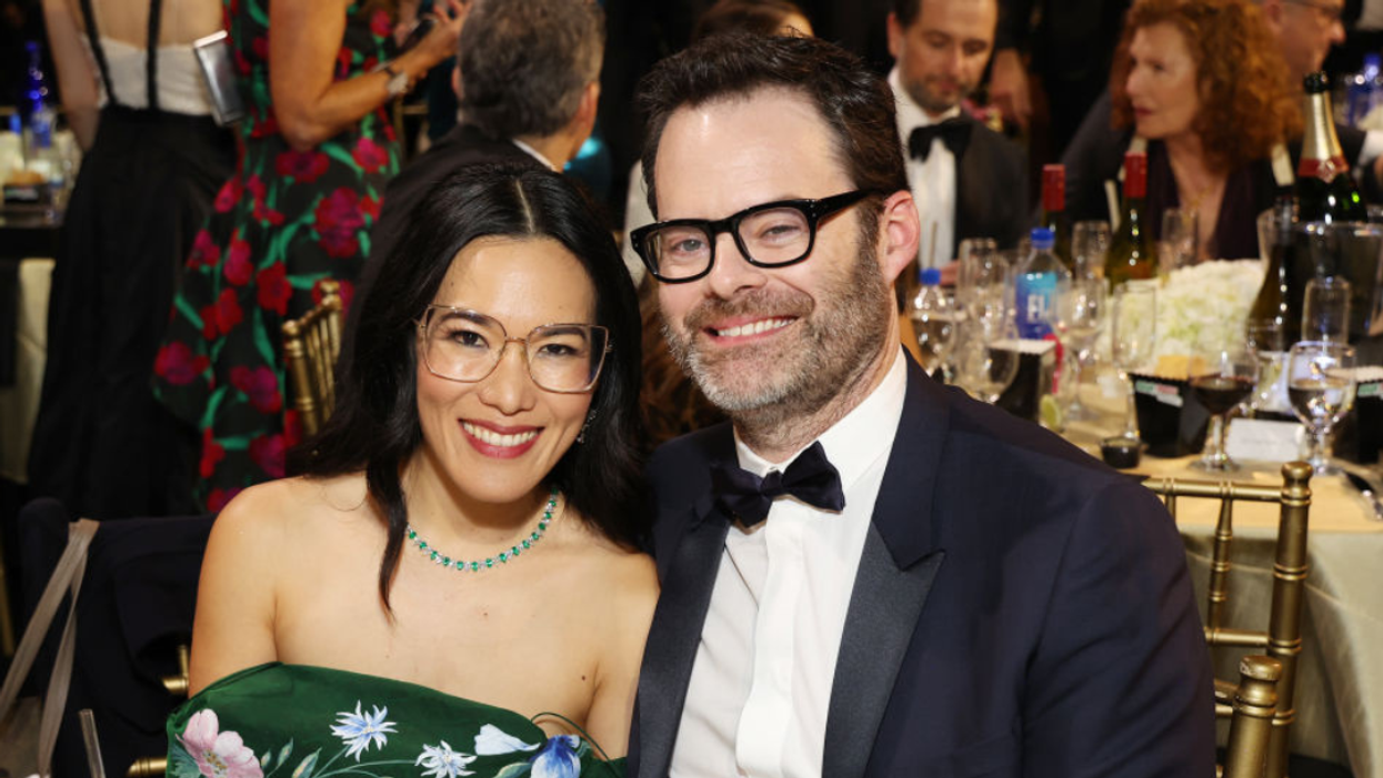 Ali Wong and Bill Hader
