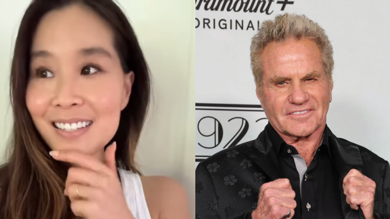 Alicia Hannah-Kim; Martin Kove