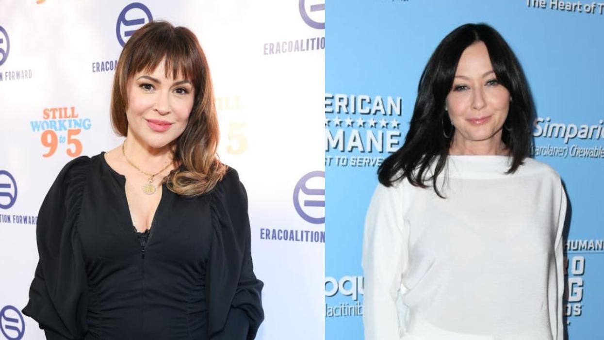 Alyssa Milano; Shannen Doherty