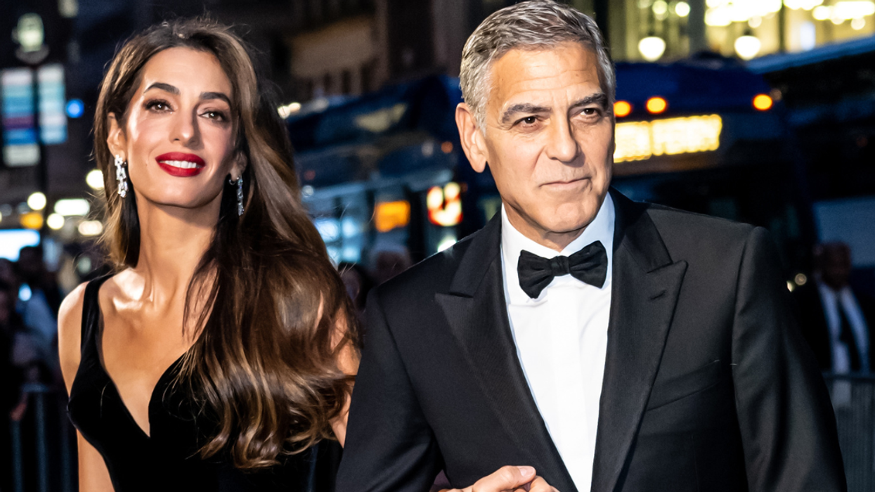 Amal and George Clooney