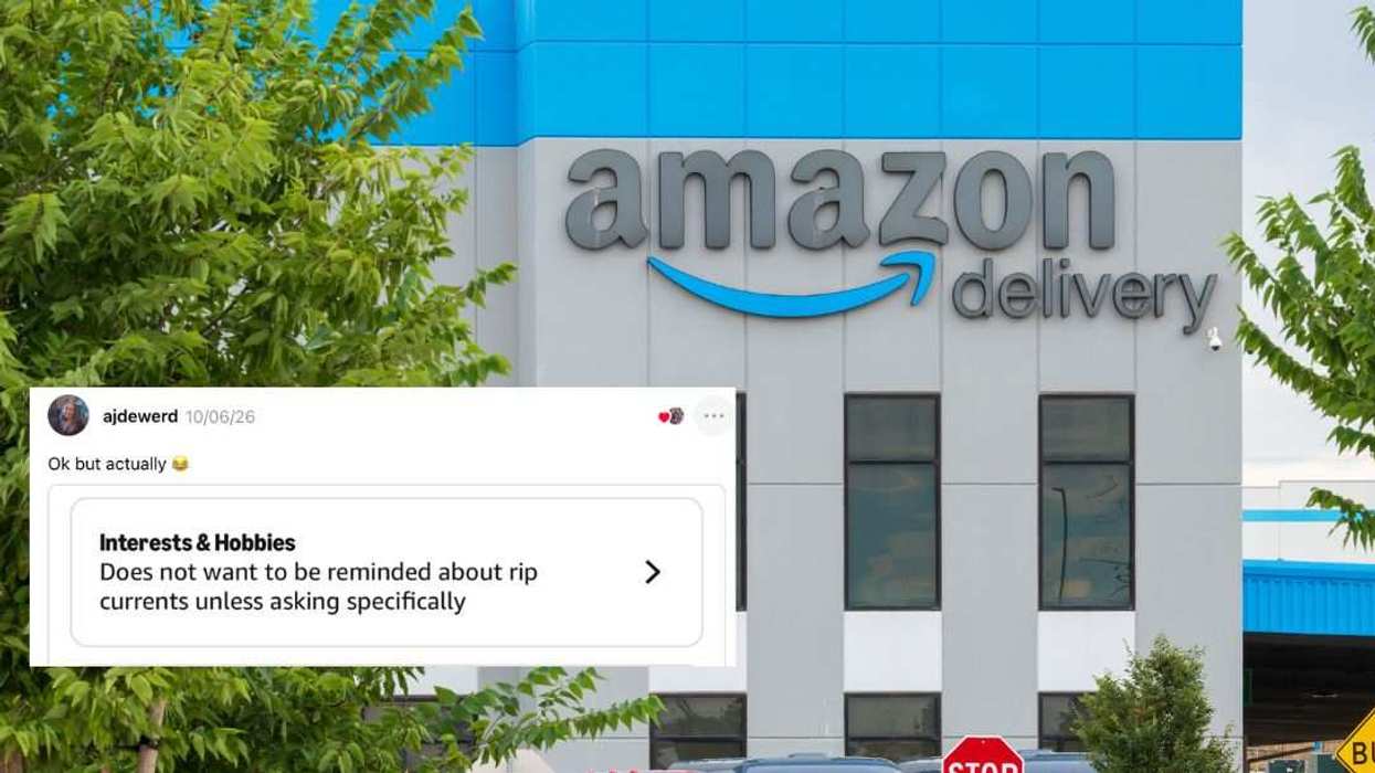 Amazon delivery center with customer's buying preference