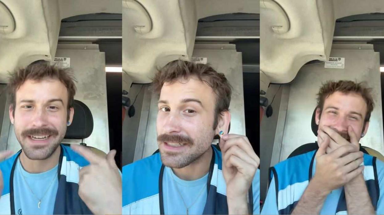 Amazon driver and TikToker @garrettpxyz