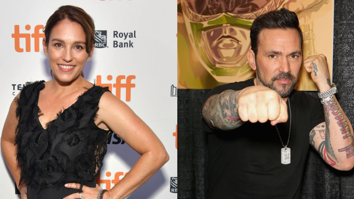 Amy Jo Johnson; Jason David Frank