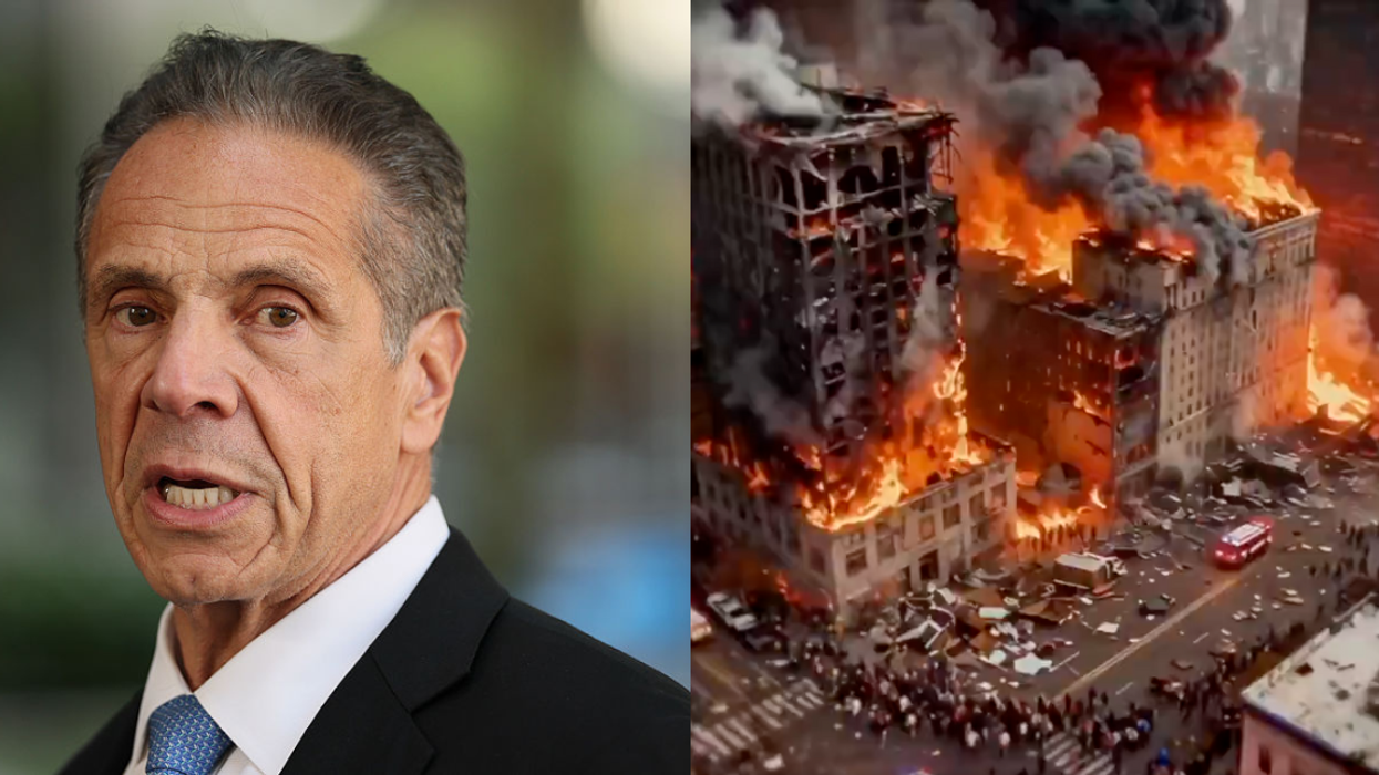Andrew Cuomo; Screenshot from Cuomo campaign's "Criminals for Mamdani" video