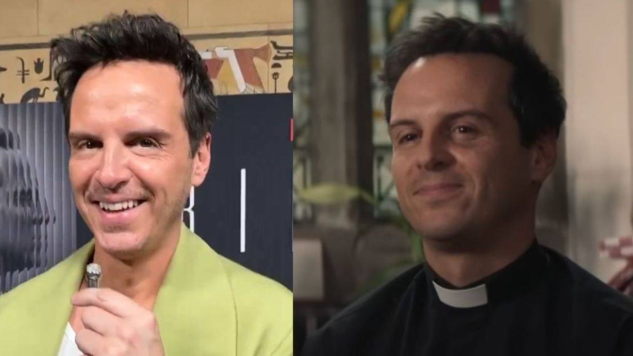 Andrew Scott; Scott as "Hot Priest" in "Fleabag"