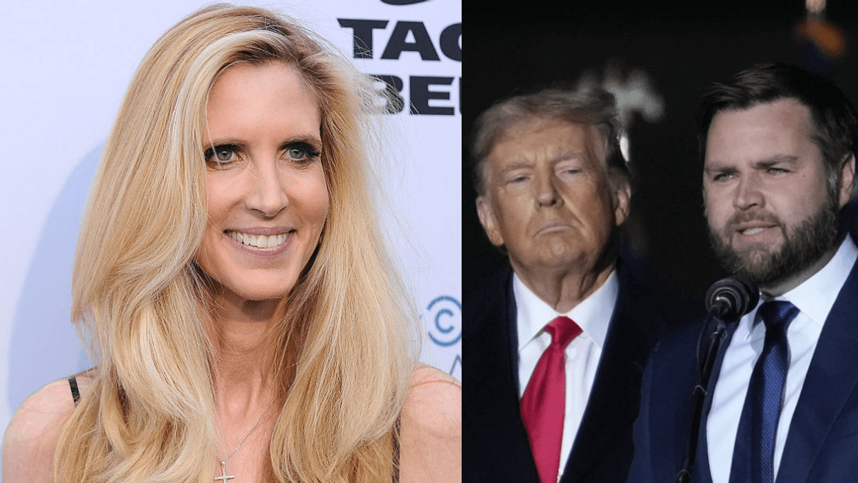 Ann Coulter; Donald Trump and J.D. Vance