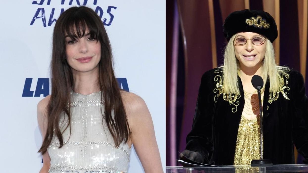Anne Hathaway; Barbra Streisand