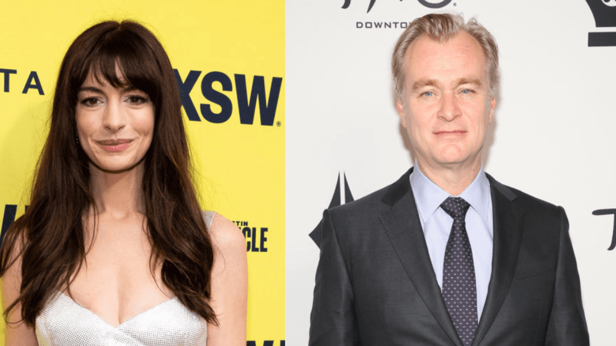 Anne Hathaway; Christopher Nolan
