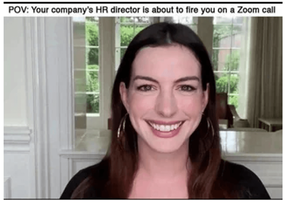 Anne Hathaway HR Meme