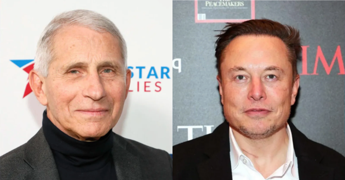 Anthony Fauci; Elon Musk