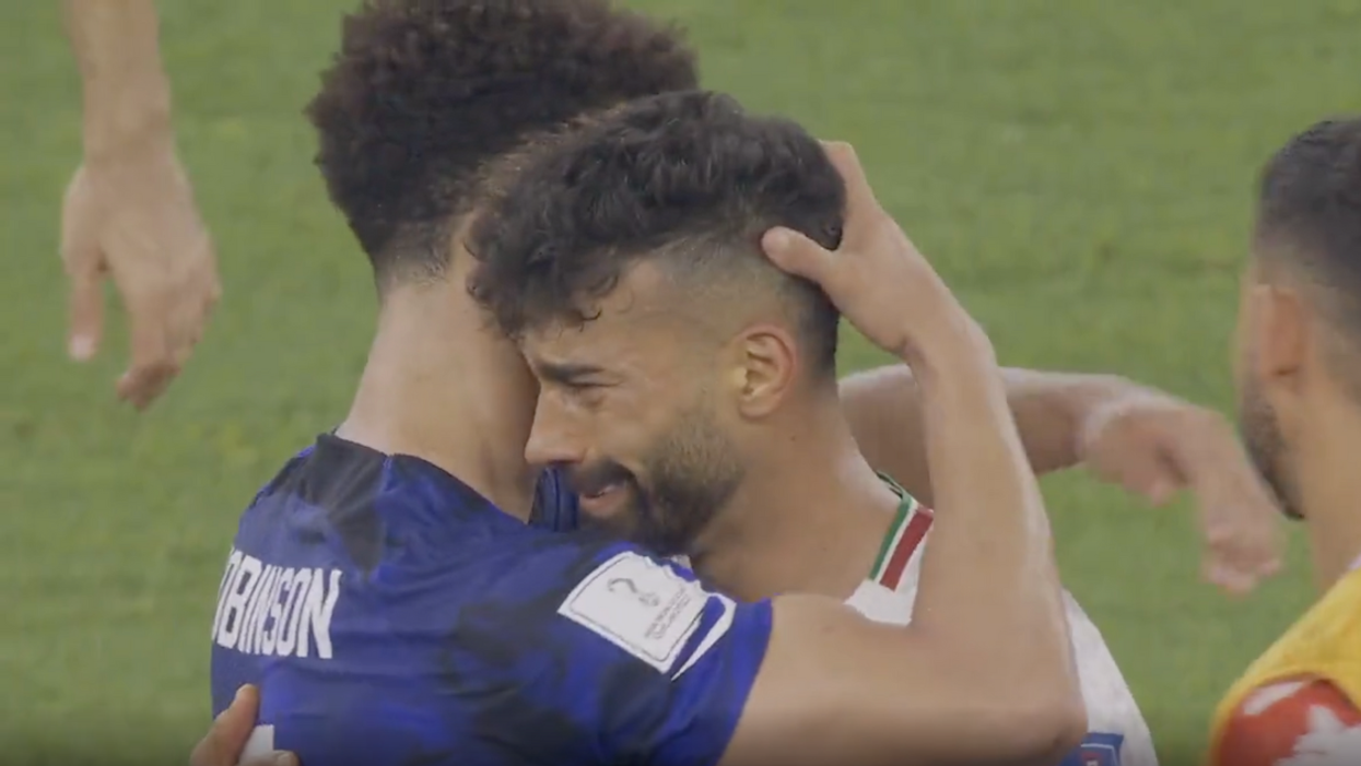 Antonee Robinson and Ramin Rezaian