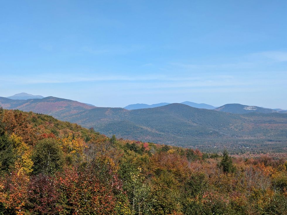 Appalachian Mountains in the fall