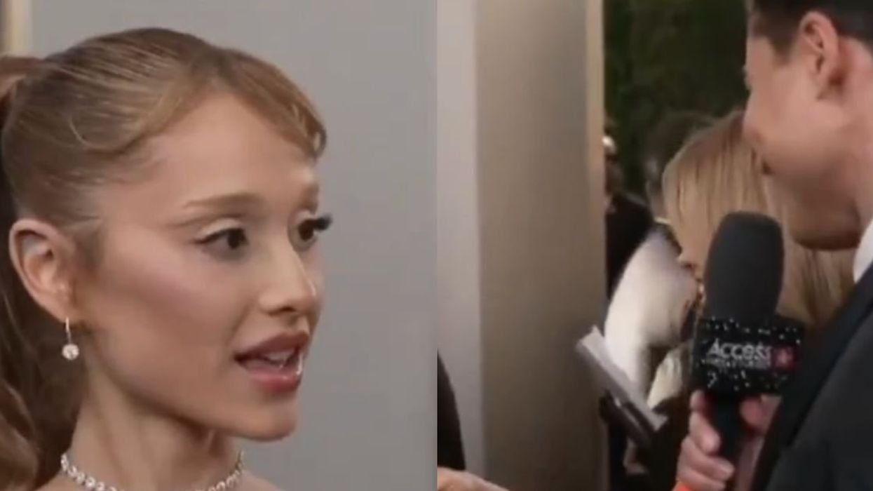 Ariana Grande; 'Access Hollywood' reporters