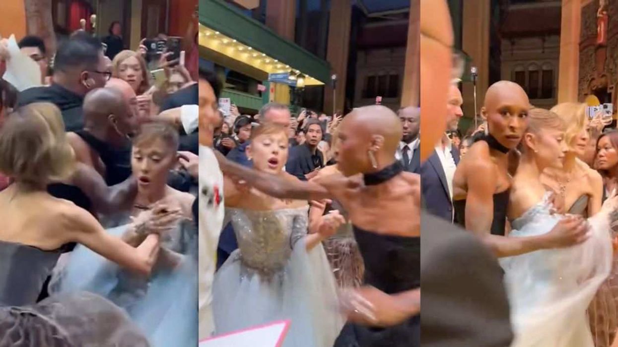 Ariana Grande and Cynthia Erivo