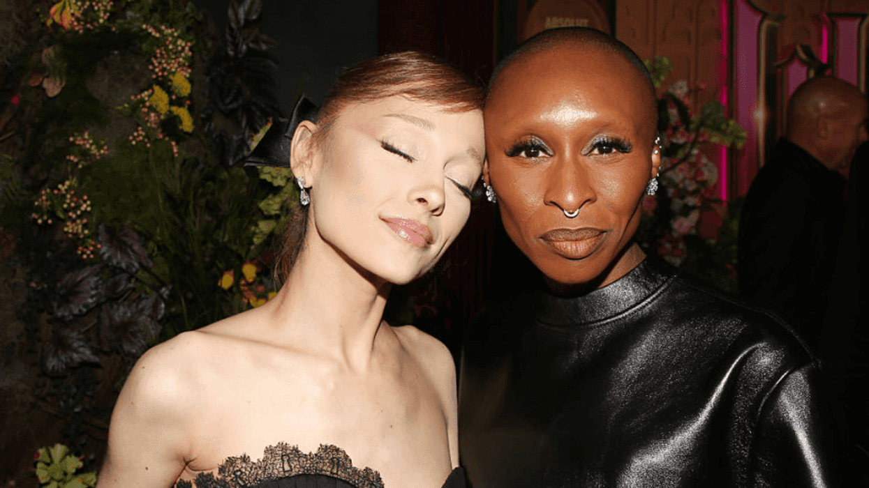 Ariana Grande and Cynthia Erivo
