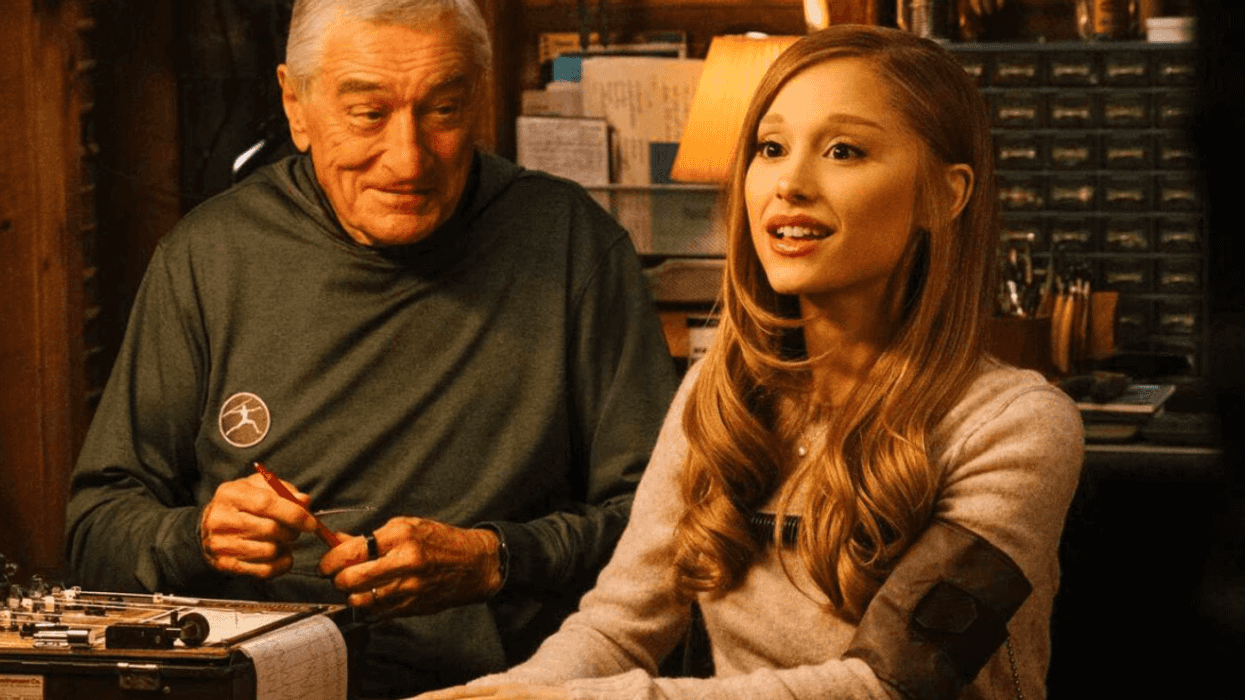 Ariana Grande and Robert De Niro in 'Focker-in-Law'