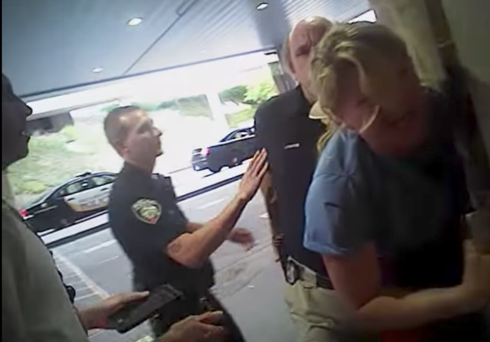 Arrest of Nurse Wubbels captured by police bodycam