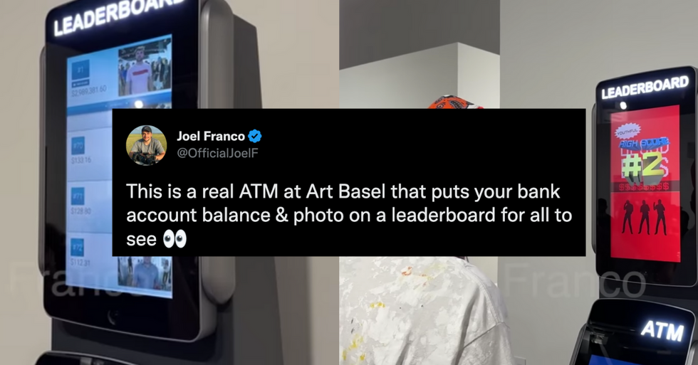 MSCHF Installs ATM Leaderboard at Art Basel Miami